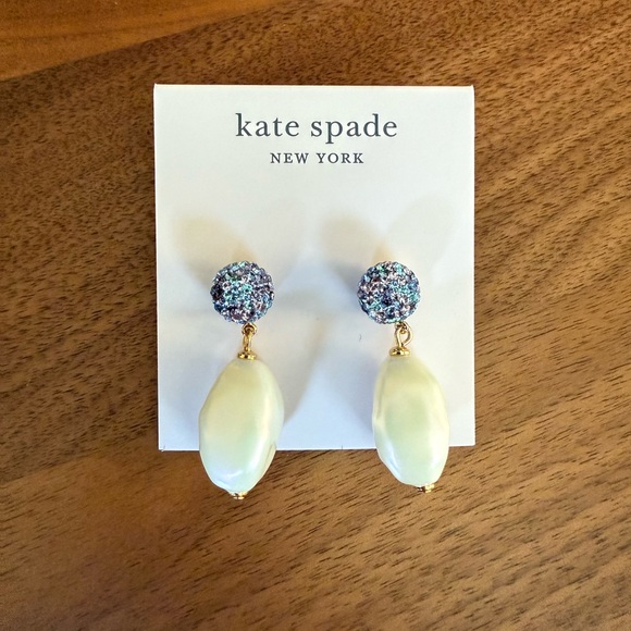 kate spade Jewelry - Kate Spade Power Pearl Earrings